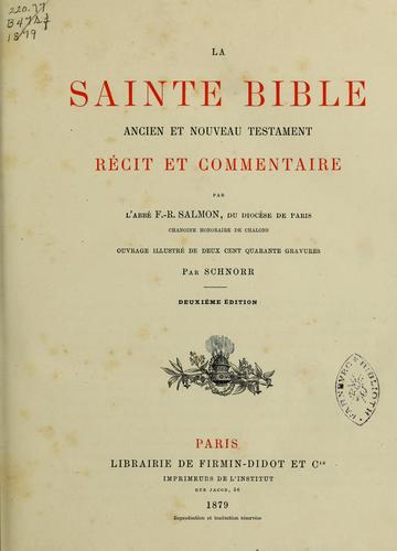 La Sainte Bible
