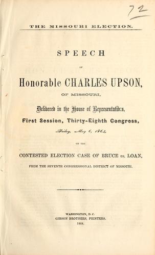 The Missouri election