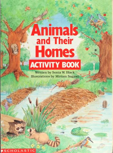 Animals and their homes activity book