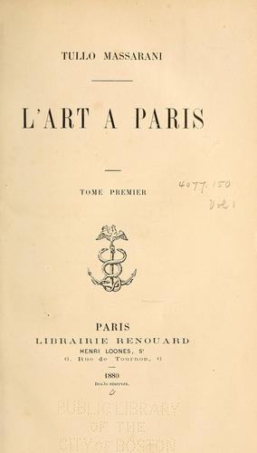 L'art à Paris