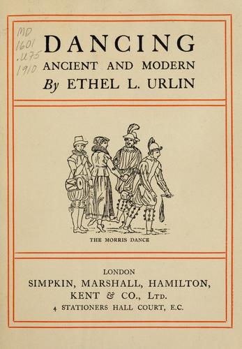 Dancing, ancient and modern