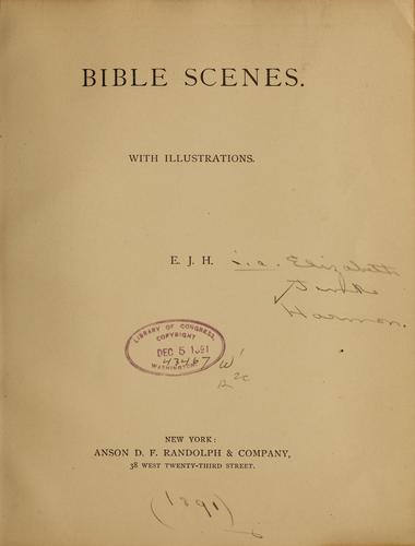 Bible scenes