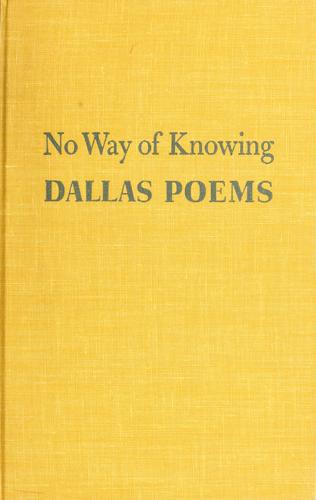 No way of knowing