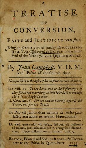 A treatise of conversion