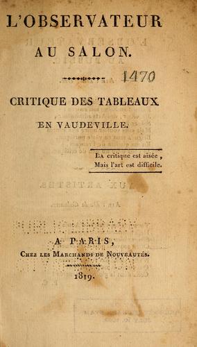 L'observateur au Salon