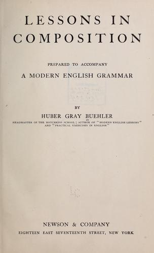 Lessons in composition