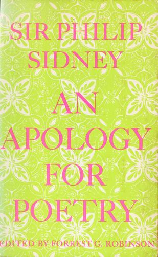 An apology for poetry