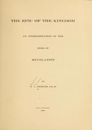 The epic of the kingdom