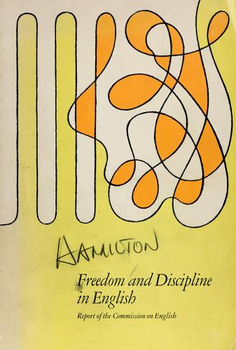 Freedom and discipline in English