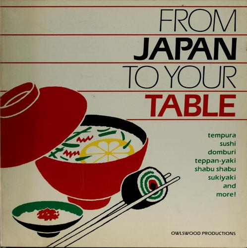 From Japan to your table