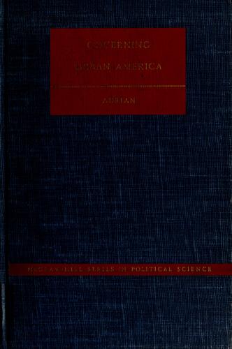 Governing urban America