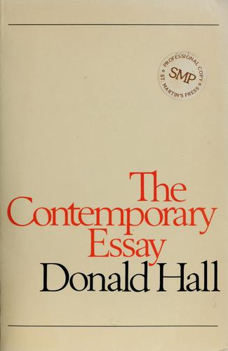 The Contemporary essay