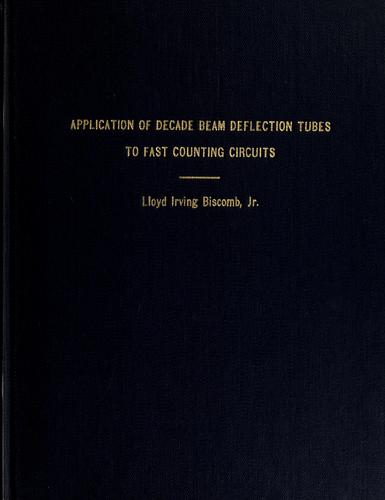 Application of decade beam deflection tubes to fast counting circuits