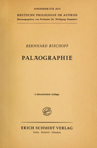 Palälographie