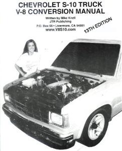 Chevrolet S10 Truck V8 Conversion Manual