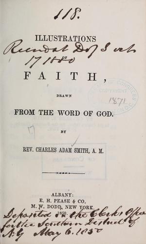 Illustrations of faith...