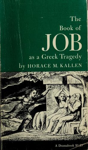 The book of Job as a Greek tragedy
