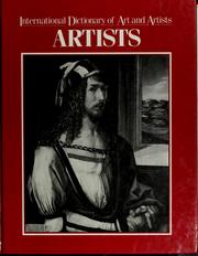 International dictionary of art and artists