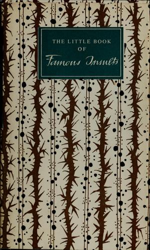 The little book of famous insults