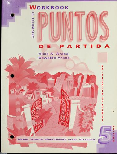 Workbook to accompany Puntos de partida