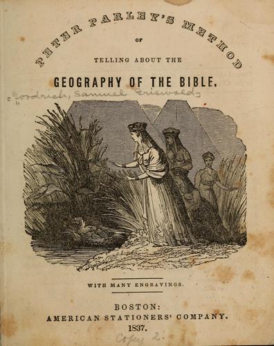 Peter Parley's method of telling about the geography of the Bible