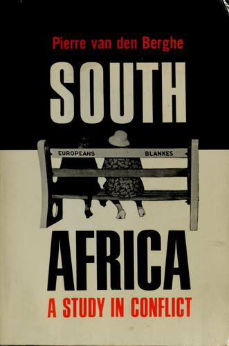 South Africa, a study in conflict