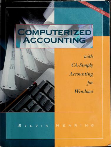 Computerized accounting with CA-Simply Accounting for Windows