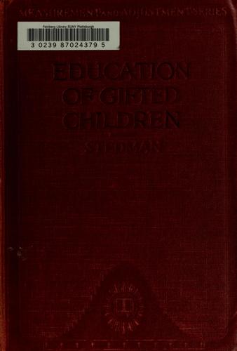Education of gifted children