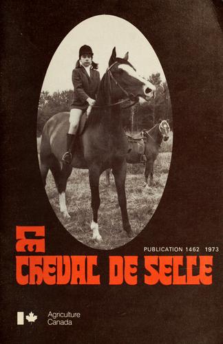 Le cheval de selle
