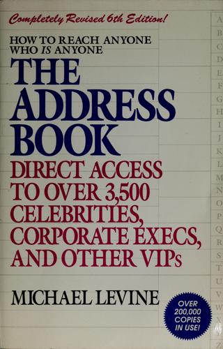The address book