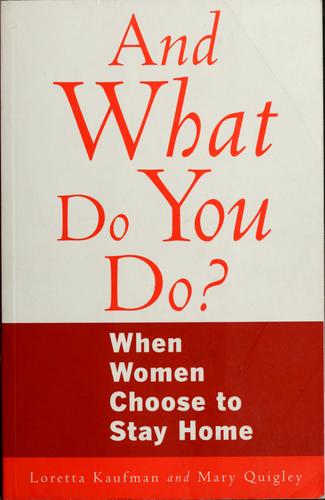 And what do you do?