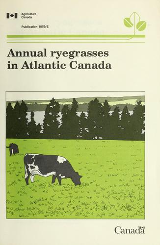 Annual ryegrasses in Atlantic Canada