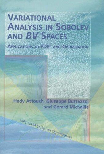 Variational analysis in Sobolev and BV spaces