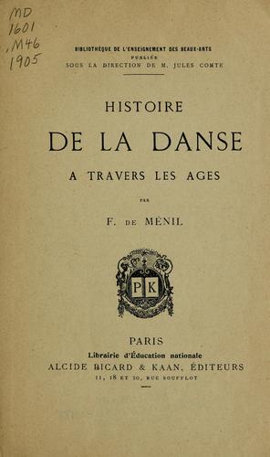 Histoire de la danse à travers les âges