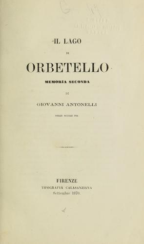 Il lago di Orbetello