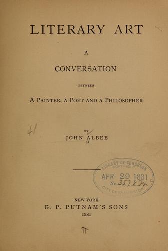 Literary art