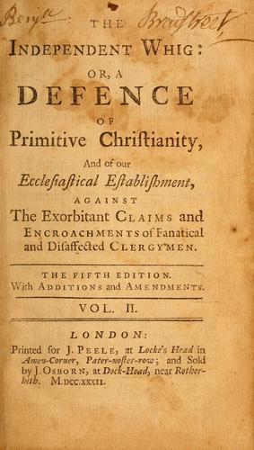 The independent Whig