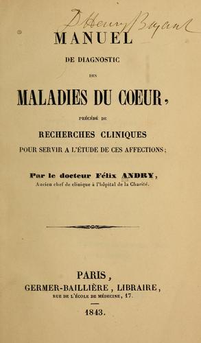 Manuel de diagnostic des maladies du coeur
