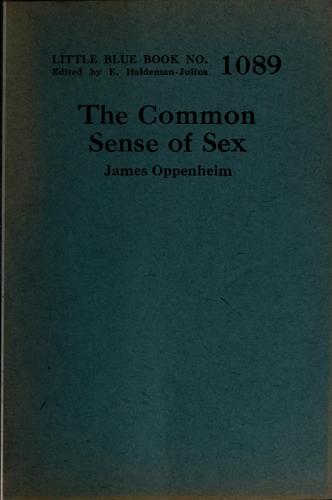 The Common sense of sex
