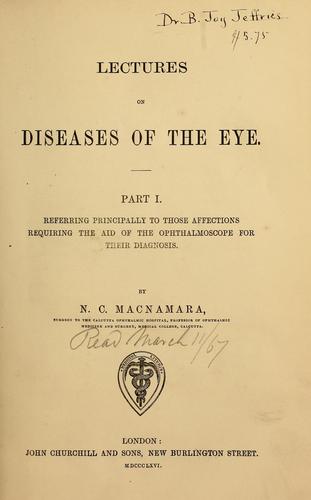 Lectures on diseases of the eye
