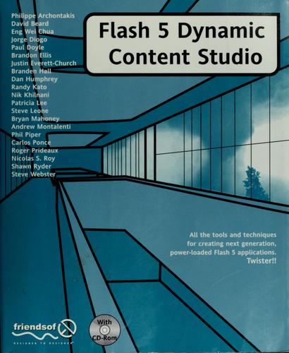 Flash 5 dynamic content studio