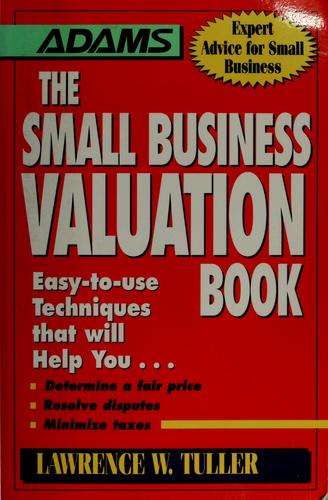 Small business valuation book