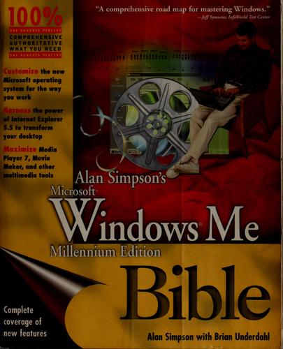 Alan Simpson's Windows Me Millennium edition bible