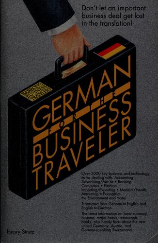 German for the business traveler