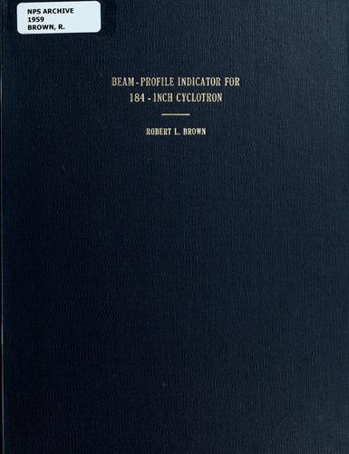 Beam-profile indicator for 184-inch cyclotron
