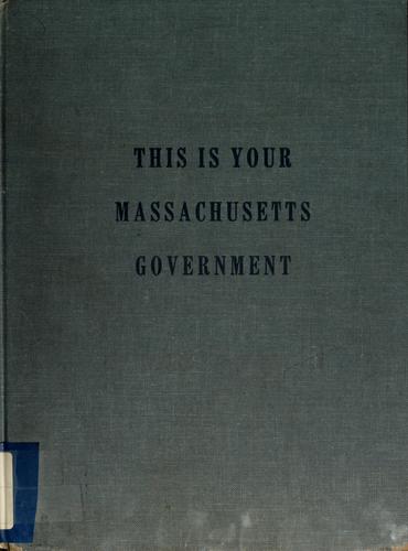This is your Massachusetts government