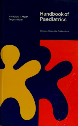 Handbook of paediatrics