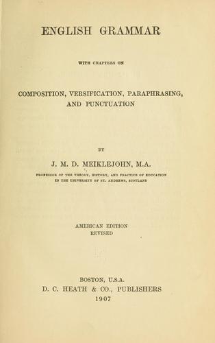 English grammar