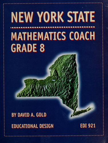 New York State mathematics coach, grade 8