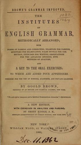 Brown's grammar improved